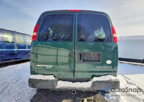 2006 Chevrolet Express G3500 z USA, uszkodzony, nr VIN 1GAHG39U961213451